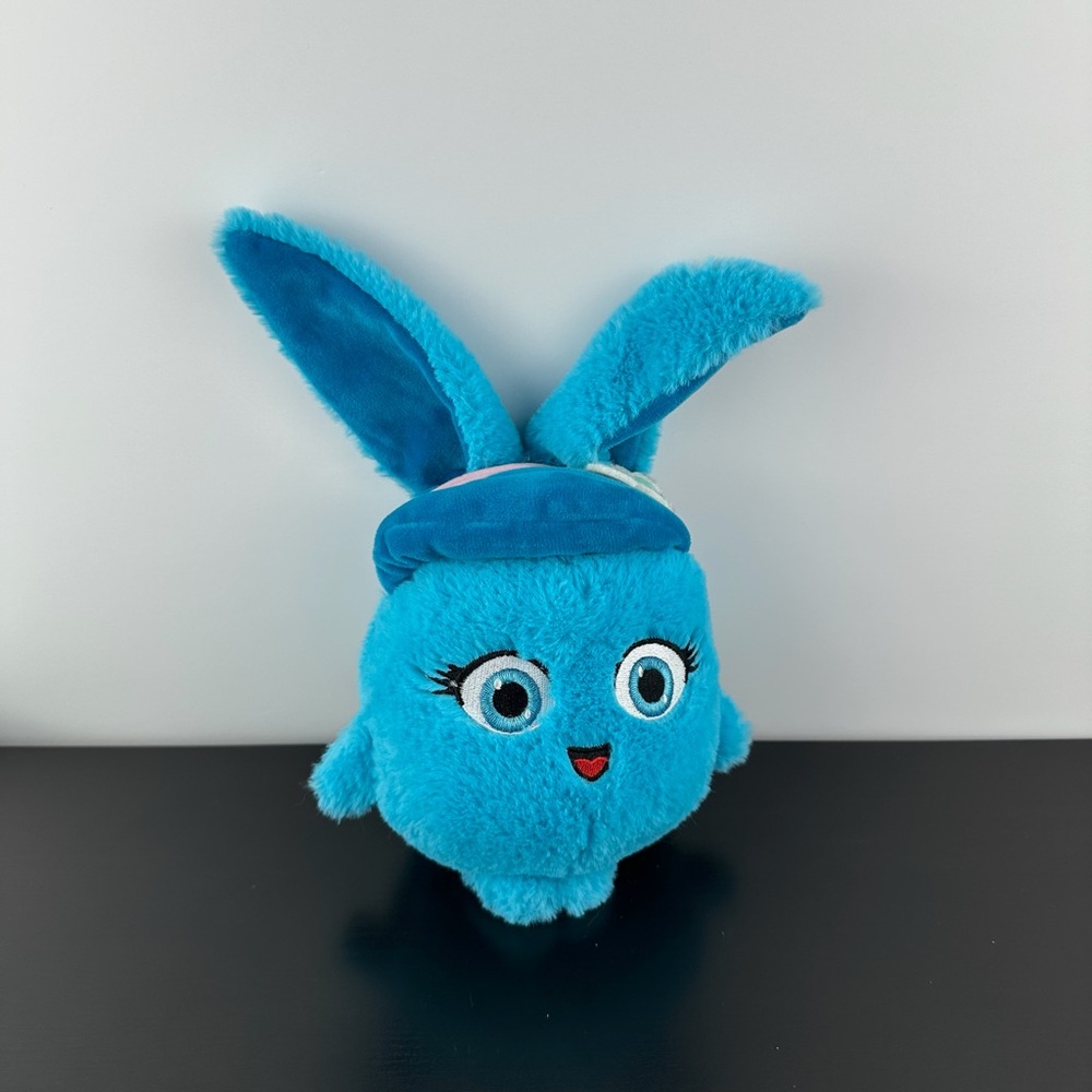 Sunny Bunnies Blue Gipsy 7” Shiny Sunny Bunny Plush Stuffed Animal